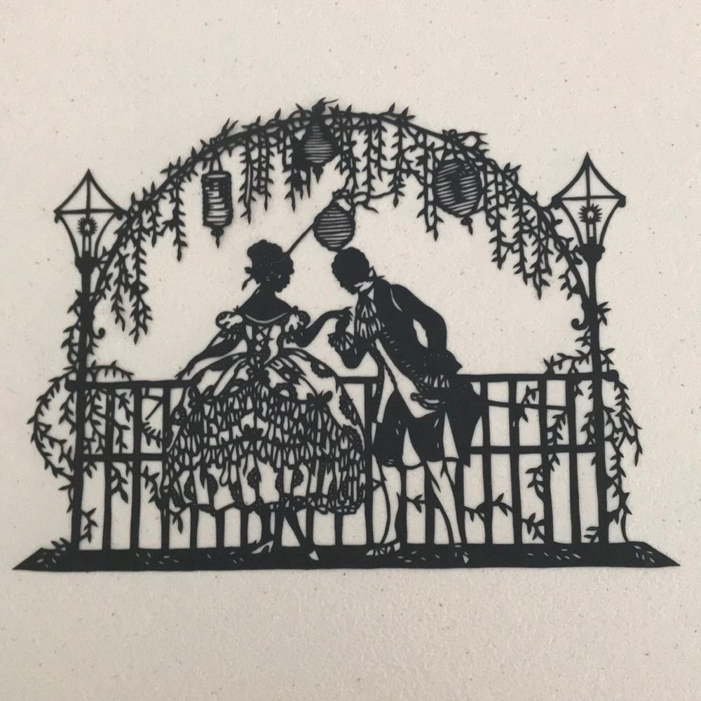 💖 Handmade PaperCut Silhouette Scherenschn…